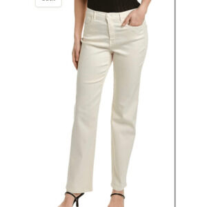 NWT DL1961 Mara Straight Mid Rise Instasculpt Ankle Vanilla 20 Western Ranch
